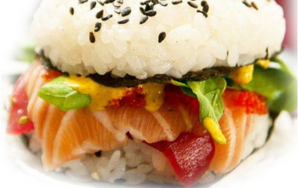 B21 Burger Sushi Saumon Thon